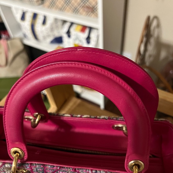 Lady Dior Medium Tweed Bag - Picture 6 of 10